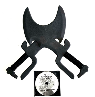 Butterfly Kung Fu Polypropylene Swords Training Double Sword Techniques DVD