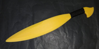Yellow Practice Sword Polypropylene Barong Training Kalaj Kutter Philippine Kali