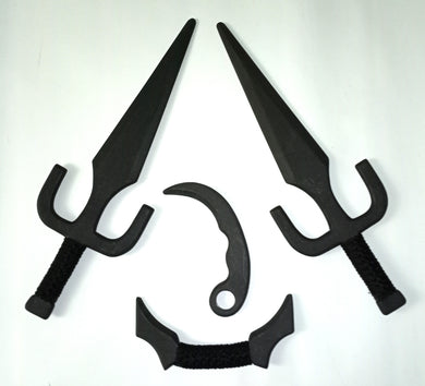 Karambit Trisula Cabang Pair Training Polypropylene Pencak Silat Sai Martial Arts Supply Set