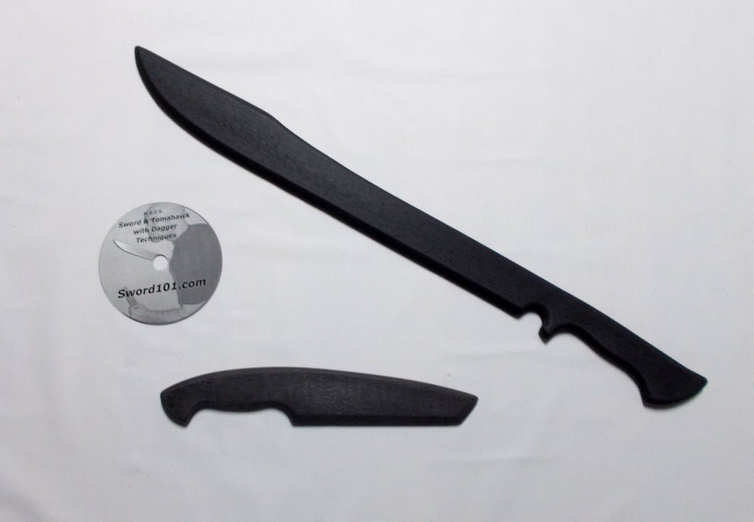 Commando Training Sword Polypropylene Tanto Knife Fighting DVD Instruction