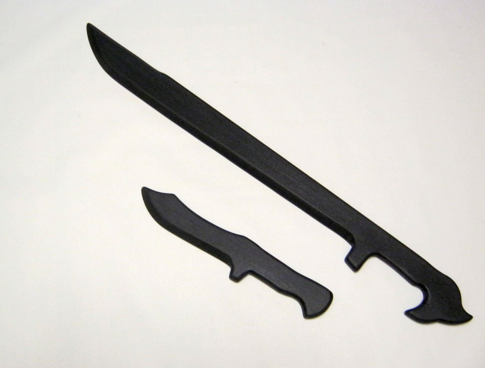 Training Arnis Espada Polypropylene Daga Sword Navy Seal Knife Dagger Martial Arts Escrima