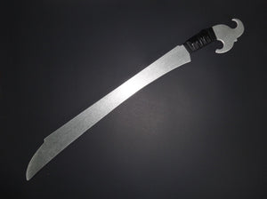 Practice Philippine Aluminum Ginunting Metal Swords Pair Training Kali Ronin