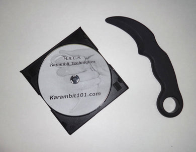 Tactical Karambit Training Practice Polypropylene Knife Kalaj Kutter Knives Instruction DVD