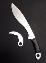 Aluminum Kukri Training Metal Sword Espada Tactical Practice Karambit  Knife