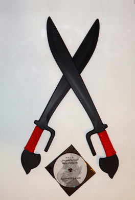 Tenegre Swords Philippines Polypropylene Training Double Sword Techniques DVD