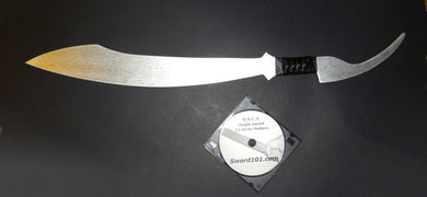 Aluminum Philippines Parang Practice Metal Sword Pira Moro Machete Training DVD