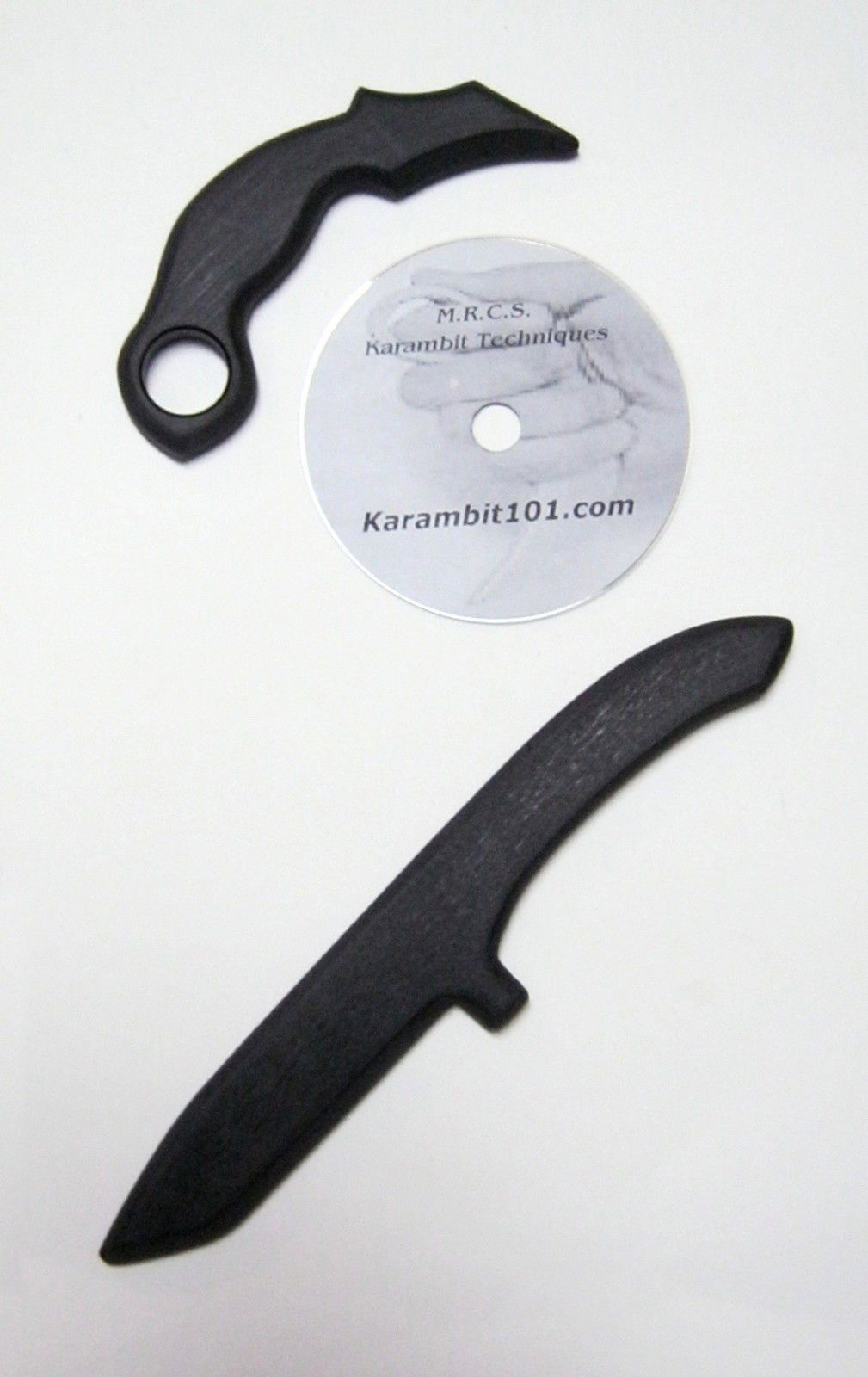 Practice Training Tanto Polypropylene Karambit Knives Knife Fighting DVD Instruction