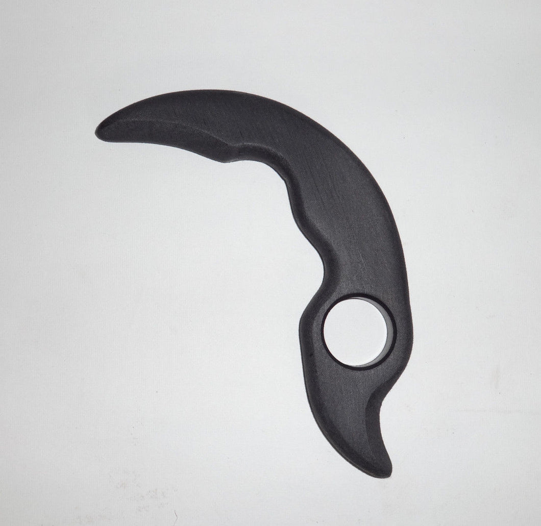 Claw Tactical Training KARAMBIT Polypropylene Straight Fixed Full Tang Trainer Knife
