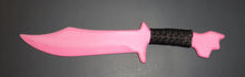 Pink Training Fighter Pair Double Polypropylene Daggers Knives Knife SF Tactical Wrapped