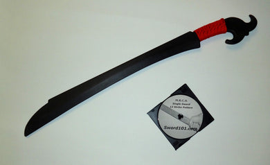 Balato Indonesian Training Philippines Polypropylene Ginunting Sword Practice DVD Trainer