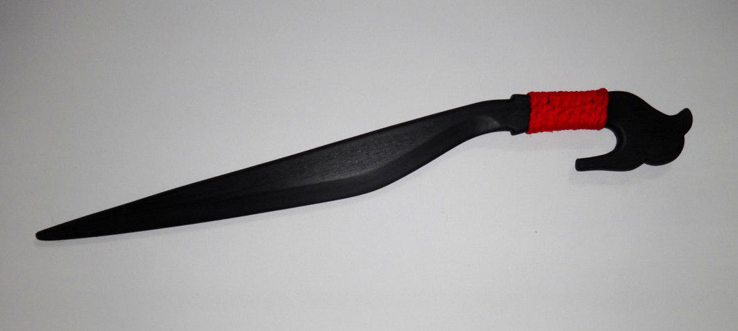 Philippines Lahot Polypropylene Training Sword Moro Knife Red