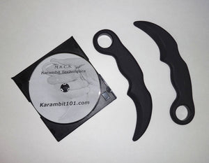 Polypropylene Tactical Karambit Training Knives Knife Fighting DVD Martial Art Techniques