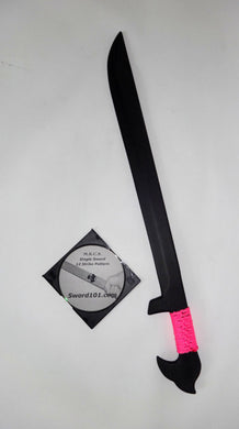 Polypropylene Training Sword Espada Daga Techniques DVD Moro Swords Philippines Red