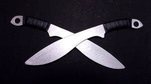 Aluminum Training Kukri Swords Pair Dual Practice Gurkha Martial Arts Blade