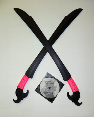 Balato Indonesian Philippines Ginunting Training Swords Polypropylene Sword Techniques DVD
