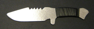 Aluminum Bowie Training Metal Knives Knife Fighting DVD MMA Trainer Techniques