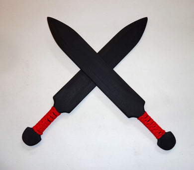 Glaive Swords Egyptian Training Double Polypropylene Sword Techniques
