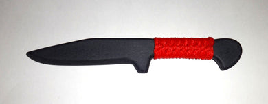 Tactical Training Polypropylene Knife Black Ops Red Trainer Karate Knives Arnis Escrima Kali