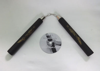 Nunchucks Foam Padded Marital Arts Training Chain Nunchaku Techniques Video