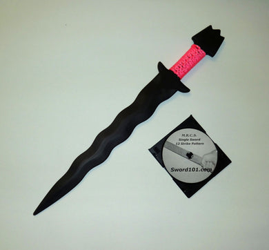 Keris Kris Philippines Training Polypropylene Sword Instruction Video DVD Pink