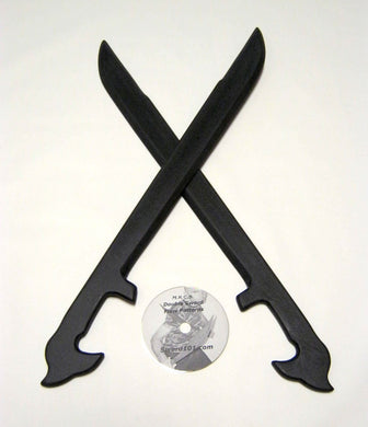 Practice Swords Training Polypropylene Arnis Double Sword Techniques DVD Escrima Espada Kali