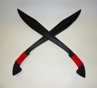 Filipino Swords Itak Practice Polypropylene Moro Samurai Martial Arts Kali Philippines Red