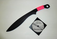KUKRI TACTICAL HUNTING SURVIVAL RAMBO PRACTICE Polypropylene MACHETE KNIFE AXE SWORD DVD PINK