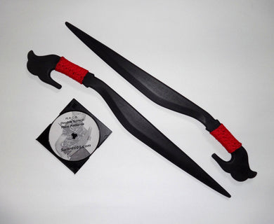Practice Sword Lahot Polypropylene Swords Lahat RED DVD Training Lesson Philippines Guide