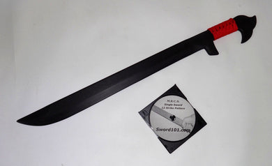 Training Polypropylene Sword Techniques DVD Moro Swords Philippines Red