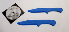 Blue Ice Tactical Training Knives Defense Polypropylene Techniques Knife Fighting DVD Kali