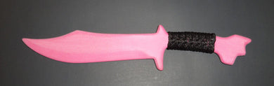 Training Pink Polypropylene Fighter Knife Arnis Bowie Shinobi Samurai Kali Wrapped Knives