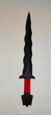 Keris Kris Philippines Polypropylene Training Sword Moro Martial Arts Kali Red