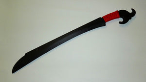 Balato Indonesian Philippines Ginunting Machete Swords Polypropylene Sword Training Moro Red