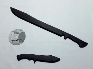 Kali Commando Sword Training Knife Polypropylene Dagger Instruction DVD