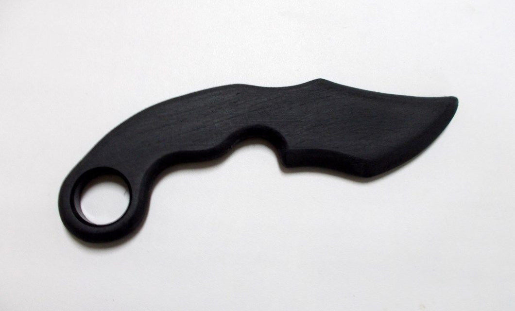 TACTICAL COMBAT KARAMBIT TRAINING KNIFE Polypropylene Survival Hunting BOWIE Fixed Blade