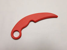 Fire Ice Karambit Trainer Knives Polypropylene Knife Fighting DVD Training Techniques