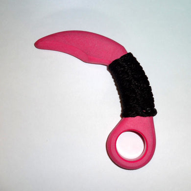 Pink Karambit Training Knife Polypropylene Fighting Self Defense Kerambit Trainer Silat Knives