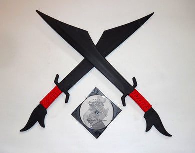 Gayang Polypropylene Sword Philippines Training Polypropylene Double Swords Techniques DVD