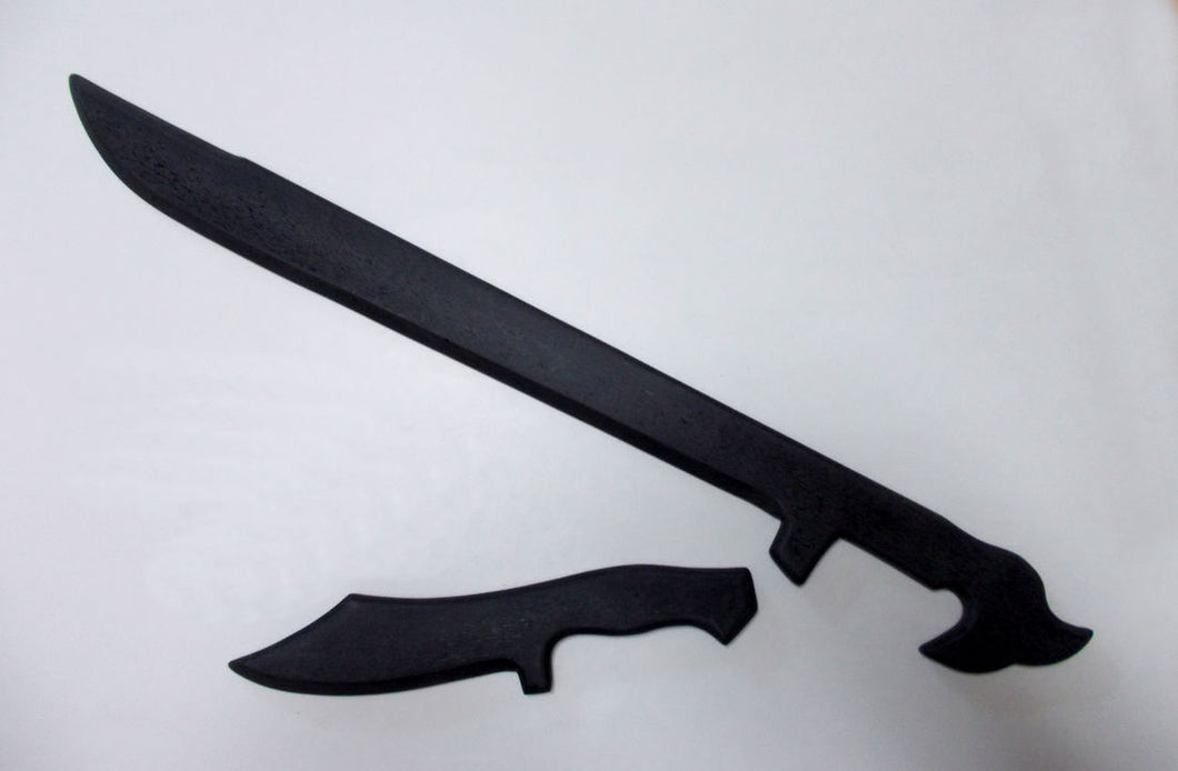 Arnis Espada Polypropylene Sword Tactical Combat Knife Trainer Training