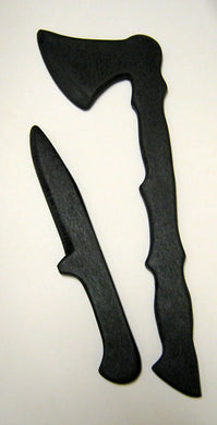 Tomahawk Tactical Trainer Polypropylene Training Knife Black Ops Combat Instruction Set MMA