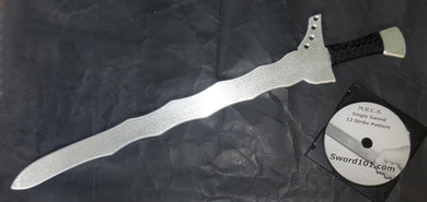 Keris Training Kris Practice Aluminum Metal Sword Instructional DVD Trainer