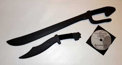 Training Batangas Practice Filipino Knife Sword Polypropylene Dagger Instruction DVD Video
