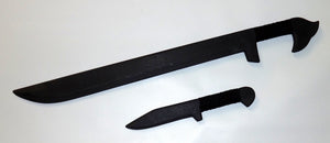 Espada Daga Arnis Training Sword Polypropylene Tactical Knife Martial Arts Trainer