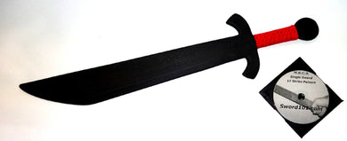 Falchion Practice Sword Dadao Seax Polypropylene Training Martial Arts Training DVD