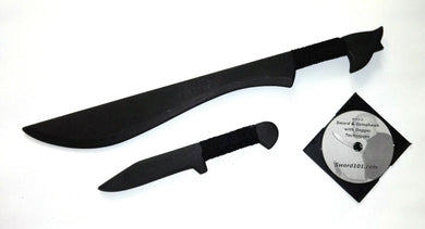 Filipino Bolo Polypropylene Sword Tactical Knife Dagger Training Instruction DVD