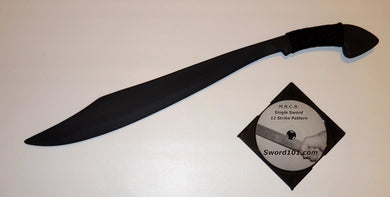 Filipino Itak Training Practice Polypropylene Sword Kali Instruction DVD