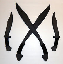 Philippine Itak Swords Training Filipino Polypropylene Knives Kali Ronin set Combo