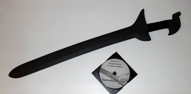 Filipino Kris Practice Sword Polypropylene Philippines Arnis Kali Martial Arts Training DVD