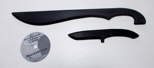 Training Bolo Practice Tanto Knife Polypropylene Sword Dagger Instruction DVD Video