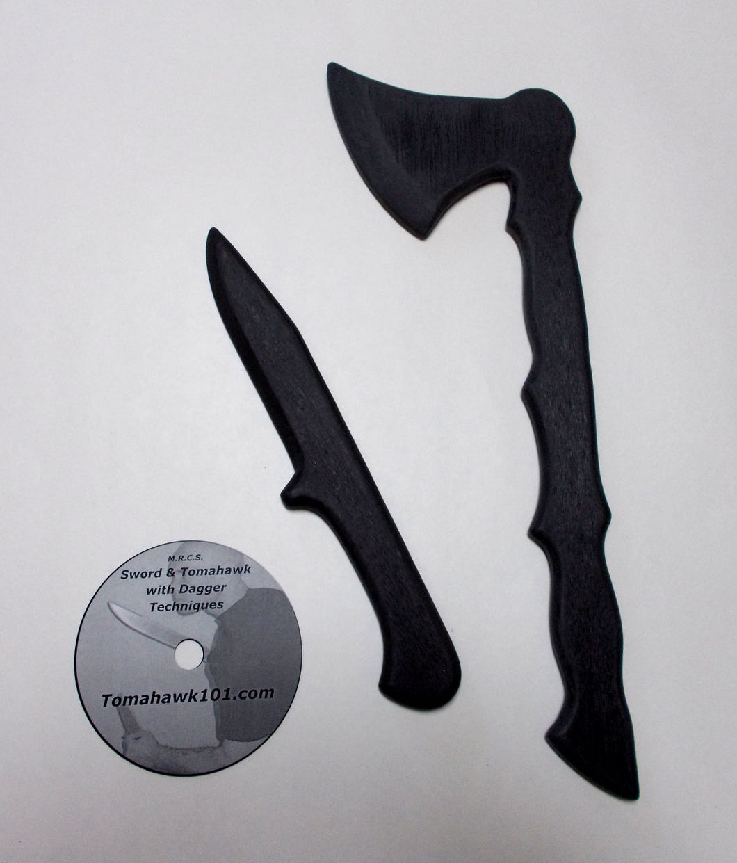 Tactical Training Tomahawk Polypropylene Dagger SF Knife Martial Arts Techniques DVD
